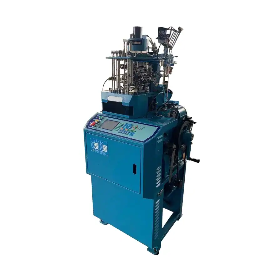 Double cylinder semi-computerized jacquard sock knitting machine ...
