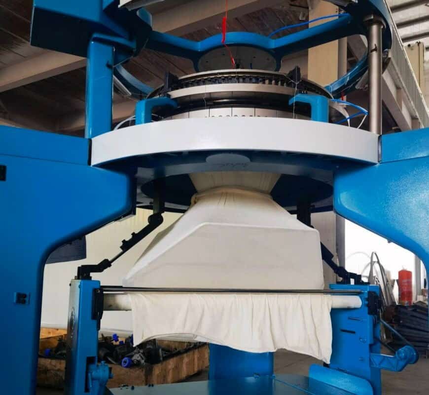 Single knitting machine factory