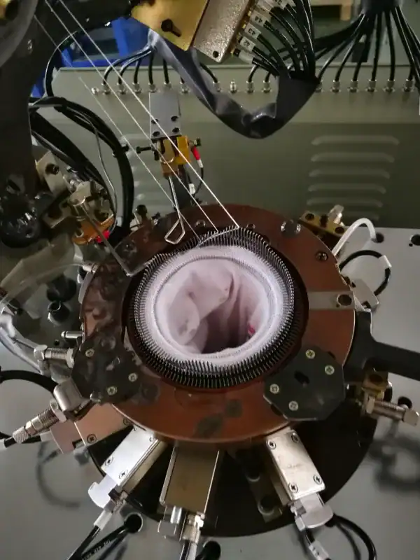 sock knitting machine